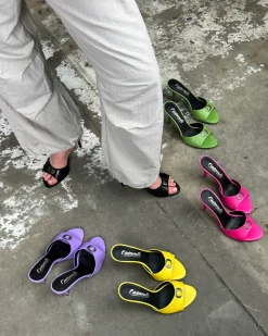 Mid Heels-L'INTERVALLE Absolute Green Leather