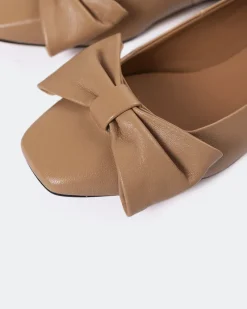 Ballerinas-L'INTERVALLE Admiralty Camel Leather