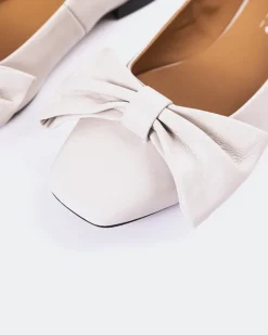 Ballerinas-L'INTERVALLE Admiralty Off White Leather