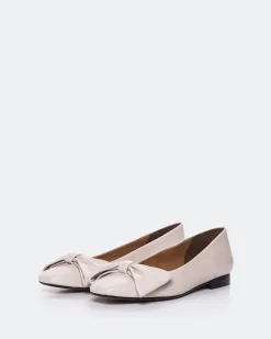 Ballerinas-L'INTERVALLE Admiralty Off White Leather