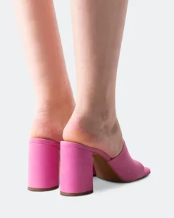 Mules-L'INTERVALLE Aliados Pink Suede