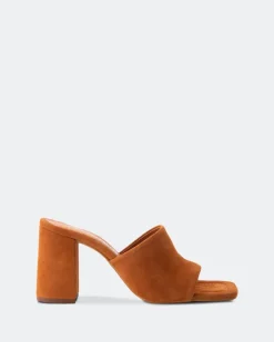 Mules-L'INTERVALLE Aliados Tan Suede