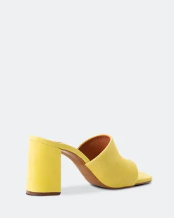 Mules-L'INTERVALLE Aliados Yellow Suede