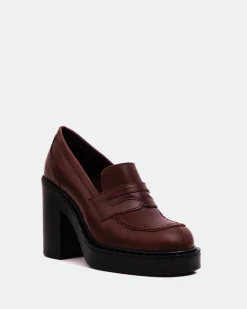 Loafers-L'INTERVALLE Allington Brown Leather