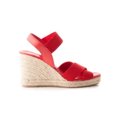 Wedges-L'INTERVALLE Americana Red Leather