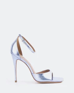 High Heels-L'INTERVALLE Analu Blue Metal