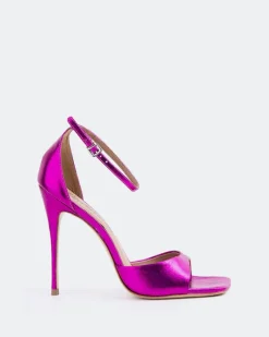 High Heels-L'INTERVALLE Analu Fucshia Metal