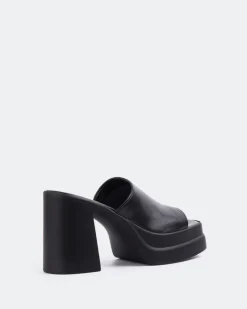 Platform-L'INTERVALLE Aprilia Black Leather