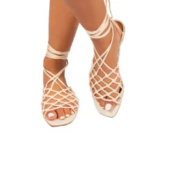 Flats-L'INTERVALLE Arc Off White Rope