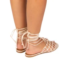 Flats-L'INTERVALLE Arc Off White Rope