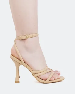 High Heels-L'INTERVALLE Barasti Tan Leather