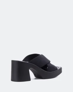 Platform-L'INTERVALLE Barletta Black Lycra