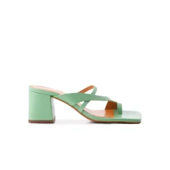 Mid Heels-L'INTERVALLE Barriada Mint Leather