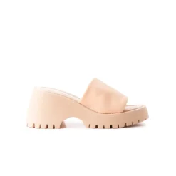 Platform|Mules-L'INTERVALLE Batisti Nude Lycra