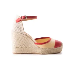 Espadrilles-L'INTERVALLE Bento Red Rafia
