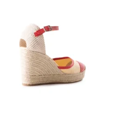 Espadrilles-L'INTERVALLE Bento Red Rafia