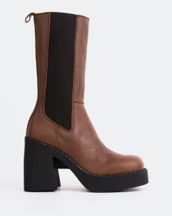 Platform|Chelsea-L'INTERVALLE Bexley Tan Leather
