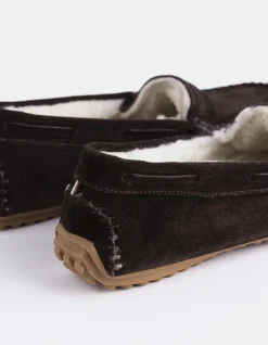 Loafers-L'INTERVALLE Bobble Brown Suede