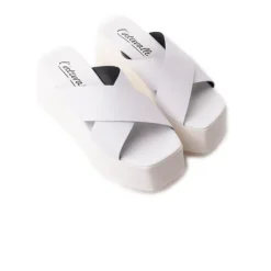 Wedges-L'INTERVALLE Boo Off White Leather