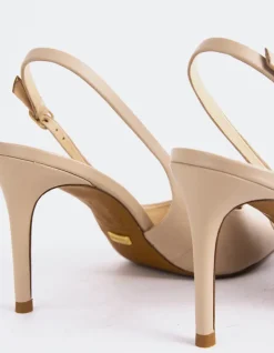 Slingbacks-L'INTERVALLE Borage Nude Leather