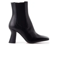 Chelsea|Ankle Boots-L'INTERVALLE Borden Black Leather