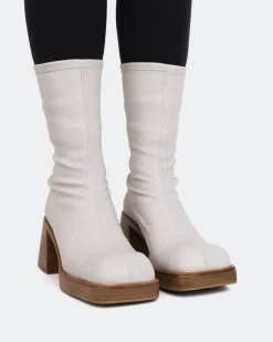 Stretch|Platform-L'INTERVALLE Bordon Off White Stretch