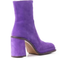 Ankle Boots-L'INTERVALLE Bowen Purple Suede