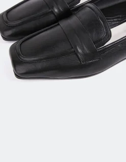 Loafers-L'INTERVALLE Brescia Black Leather
