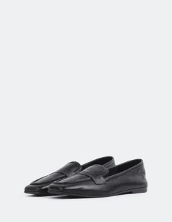 Loafers-L'INTERVALLE Brescia Black Leather