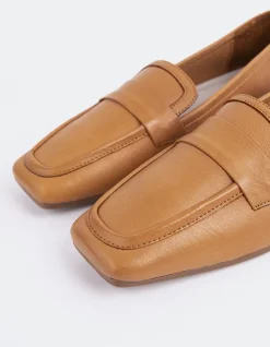 Loafers-L'INTERVALLE Brescia Tan Leather