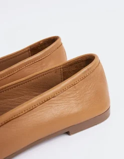 Loafers-L'INTERVALLE Brescia Tan Leather