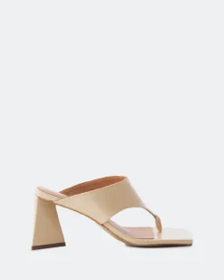 Mules-L'INTERVALLE Bulevar Nude Leather