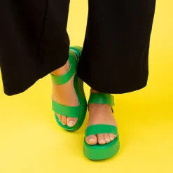 Platform|Mid Heels-L'INTERVALLE Buttercup Pink Leather