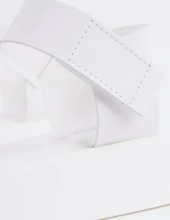 Platform-L'INTERVALLE Buttercup White Leather