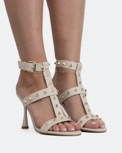 Strappy|High Heels-L'INTERVALLE Cameran Off White Leather