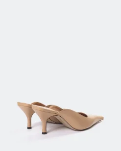 Mules-L'INTERVALLE Carthan Camel Leather