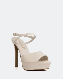 Platform|High Heels-L'INTERVALLE Cavo Off White Leather