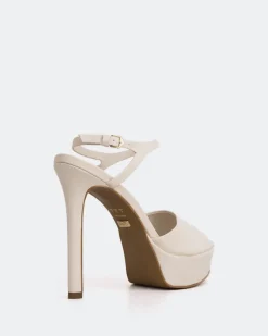 Platform|High Heels-L'INTERVALLE Cavo Off White Leather