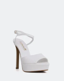 Platform|High Heels-L'INTERVALLE Cavo White Leather