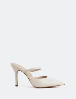 Mules-L'INTERVALLE Celandine Off White Leather