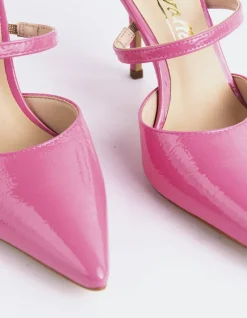 Mules-L'INTERVALLE Celandine Pink Naplack