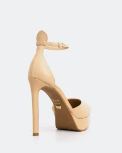 Platforms-L'INTERVALLE Charmed Camel Leather