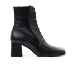 Ankle Boots-L'INTERVALLE Chatham Black Leather