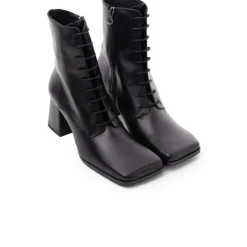 Ankle Boots-L'INTERVALLE Chatham Black Leather