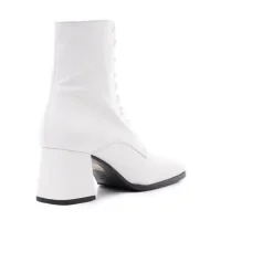 Ankle Boots-L'INTERVALLE Chatham White Leather