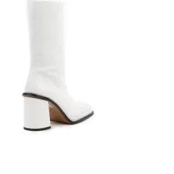 Ankle Boots-L'INTERVALLE Chaumont White Leather