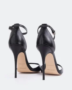 High Heels-L'INTERVALLE Cintia Black Leather