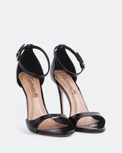 High Heels-L'INTERVALLE Cintia Black Naplack
