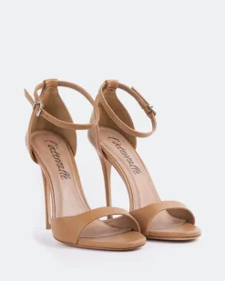 High Heels-L'INTERVALLE Cintia Camel Leather