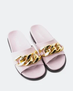 Flats-L'INTERVALLE Cipriana Light Pink Leather